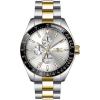 image:imageInvicta Aviator Men 45mm Stainless Steel Gold  Steel Silver dial VH67 Quartz