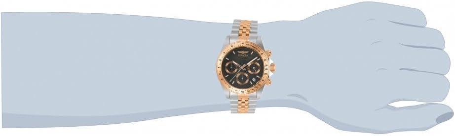 image:imageInvicta 30993 Mens Speedway Black and Rose Gold Dial Chrono Watch