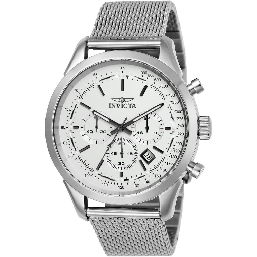 image:imageInvicta Mens 25222 Speedway Analog Display Quartz Silver Watch
