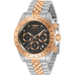 Invicta 30993 Men’s Speedway Black and Rose Gold Dial Chrono Watch