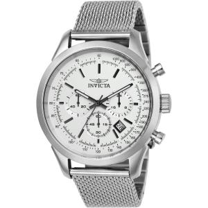 Invicta Men’s 25222 Speedway Analog Display Quartz Silver Watch