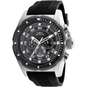 Invicta Men’s Speedway Stainless Steel Watch(Black)