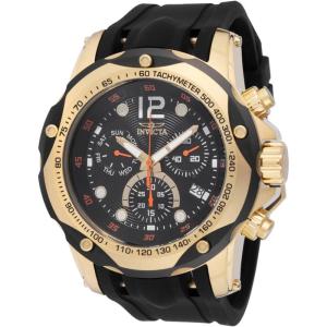 Invicta Speedway Men 51mm Stainless Steel Gold Black dial Z60 FE Quartz