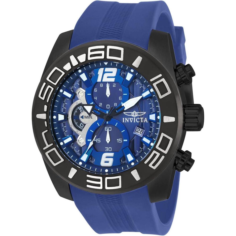 image:imageInvicta Mens 22812 Pro Diver Analog Display Quartz Blue Watch