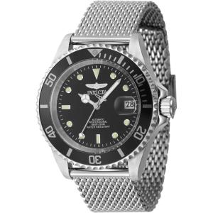 Invicta Men’s Pro Diver Automatic Watch(Silver Black)
