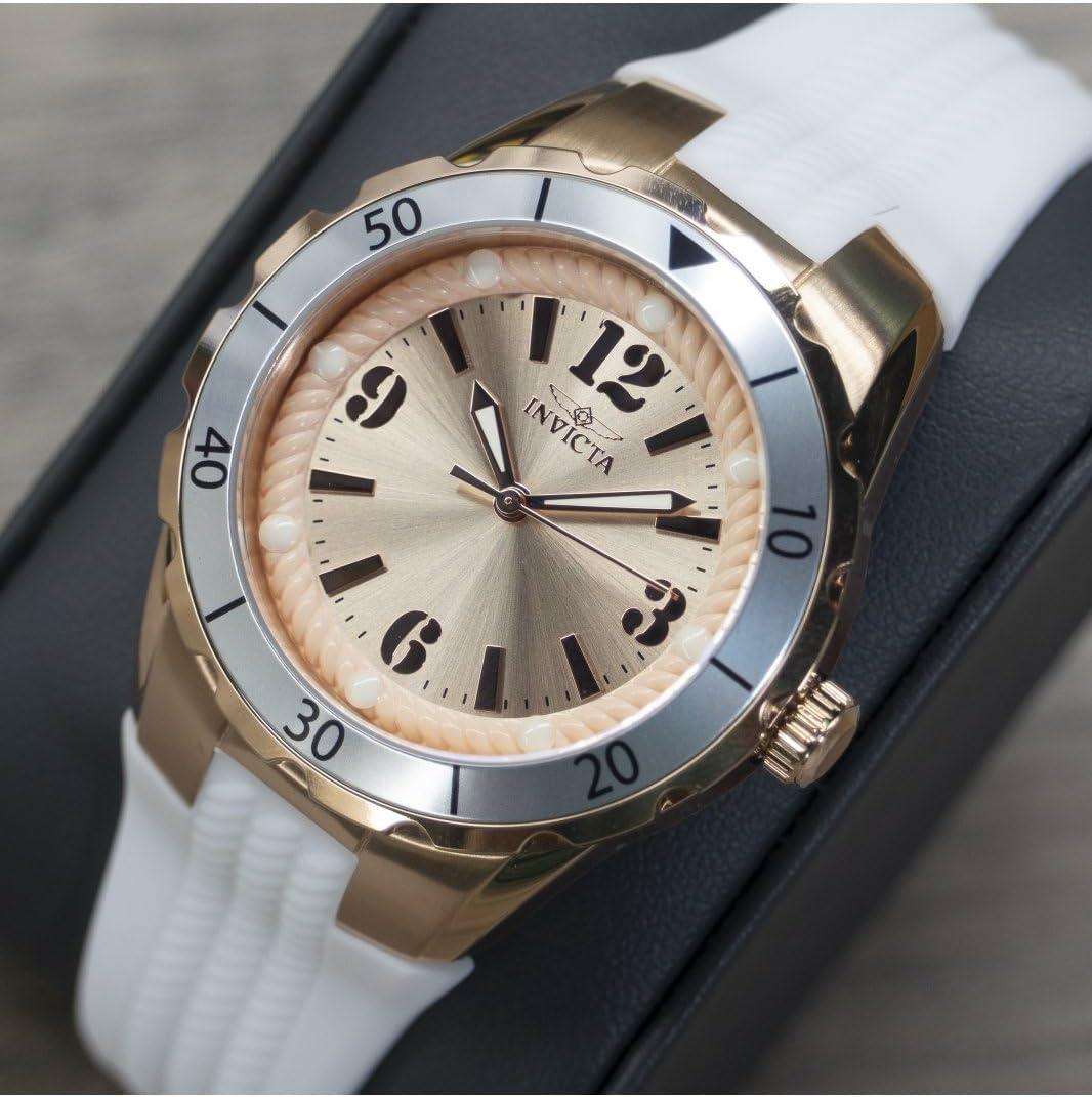 image:imageInvicta Angel Quartz Rose Gold Dial Ladies Watch 48853