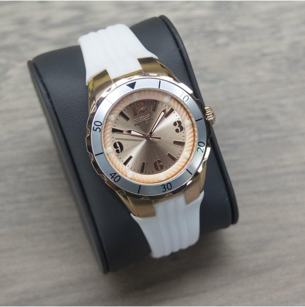 image:imageInvicta Angel Quartz Rose Gold Dial Ladies Watch 48853