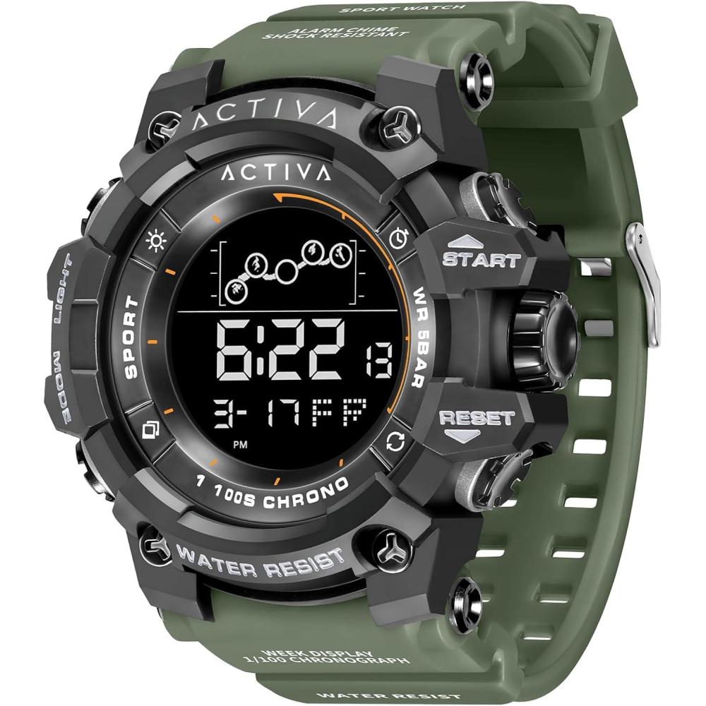 image:imageInvicta Digital Essentials Digital Watch Army Green