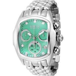 Invicta Lupah Men 44.5mm Stainless Steel Steel Green dial VD53 Quartz