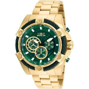 Invicta Men Bolt Quartz Watch, Gold, 25517