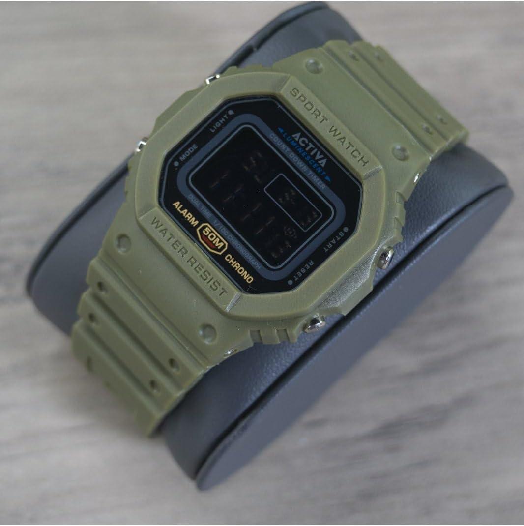 image:imageInvicta Digital Essentials Digital Watch Army Green Black