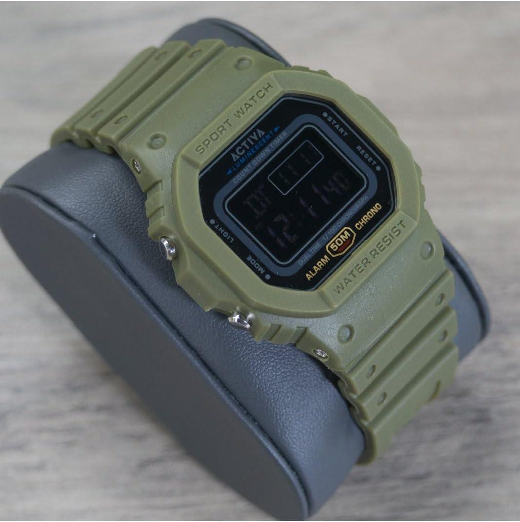 image:imageInvicta Digital Essentials Digital Watch Army Green Black