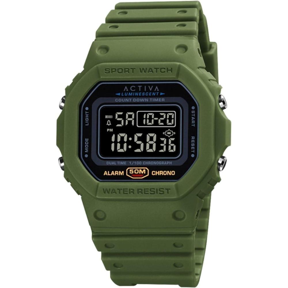 image:imageInvicta Digital Essentials Digital Watch Army Green Black