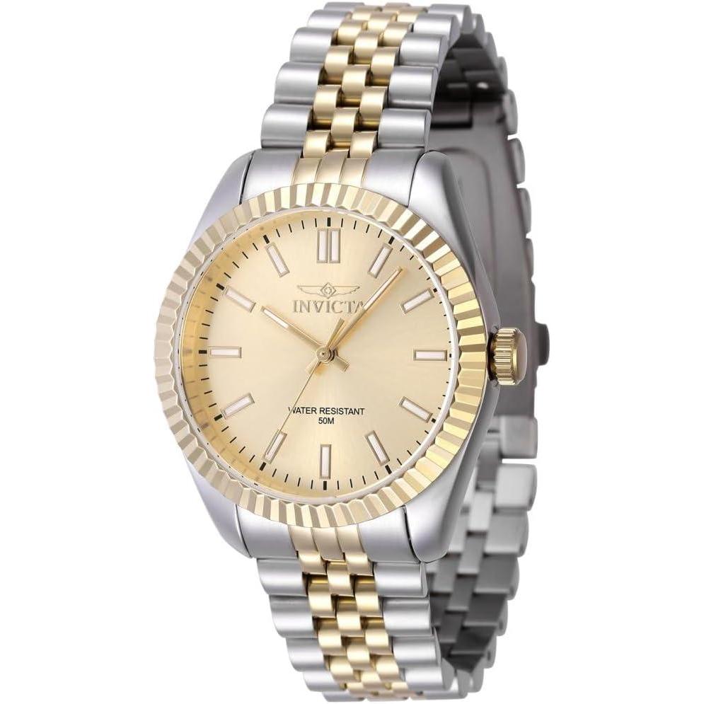 image:imageInvicta Specialty Quartz Gold Dial Ladies Watch 47503
