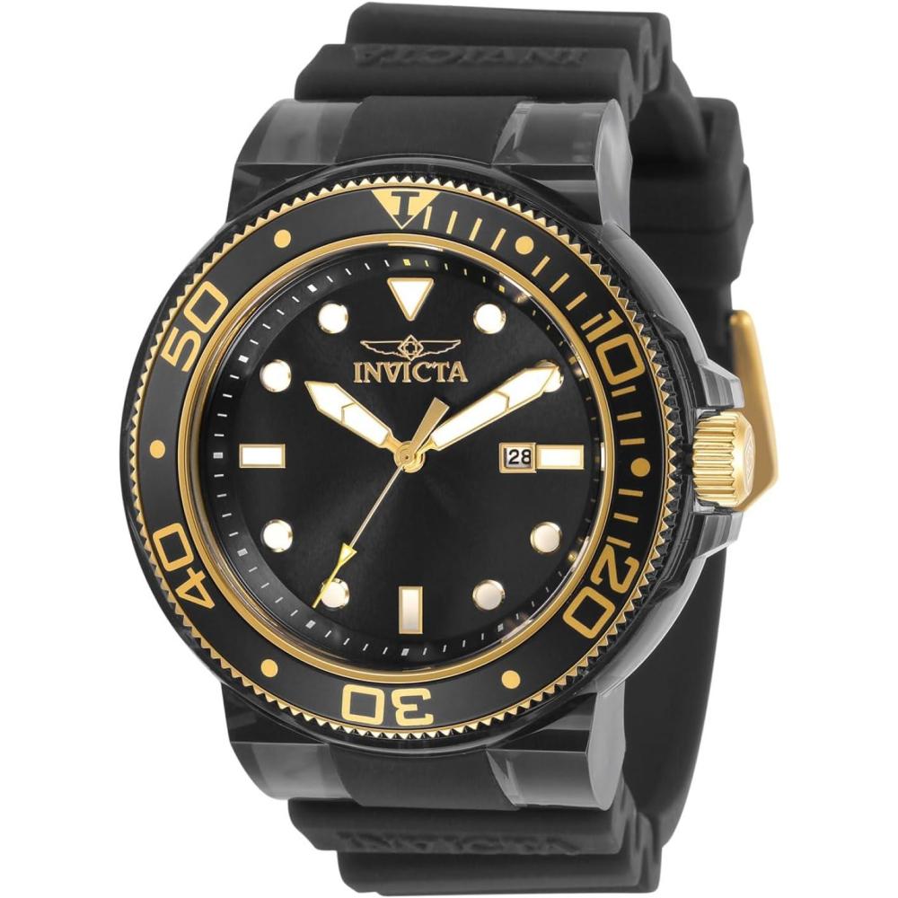 image:imageInvicta Quartz Montre avec Bracelet en Silicone 32337
