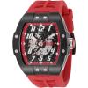 image:imageInvicta S1 Rally Men 44mm Stainless Steel Black  Steel BlackRed dial NH70 Automatic