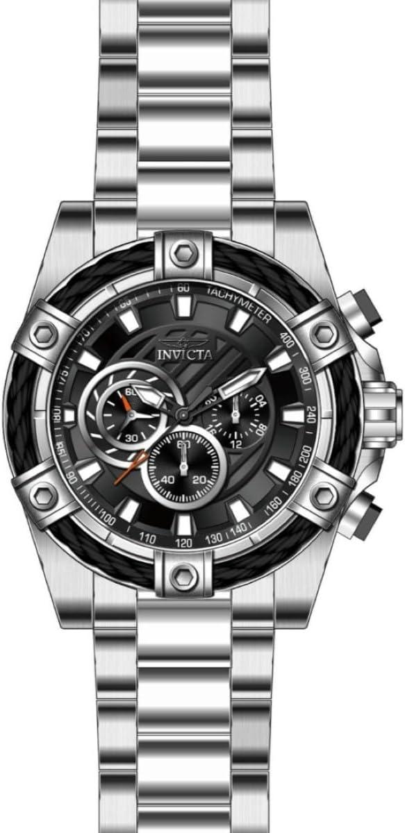 image:imageInvicta Mens 25512 Bolt Analog Display Quartz Silver Watch