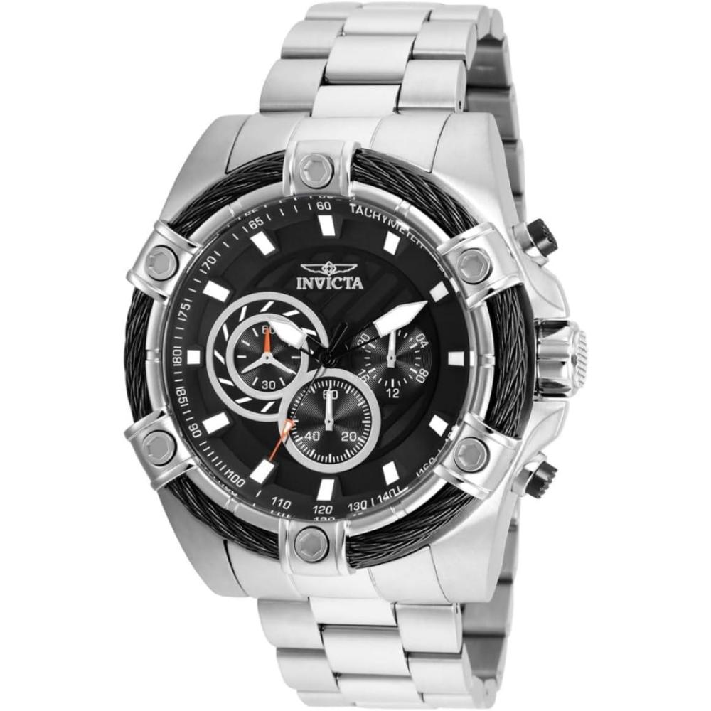 image:imageInvicta Mens 25512 Bolt Analog Display Quartz Silver Watch