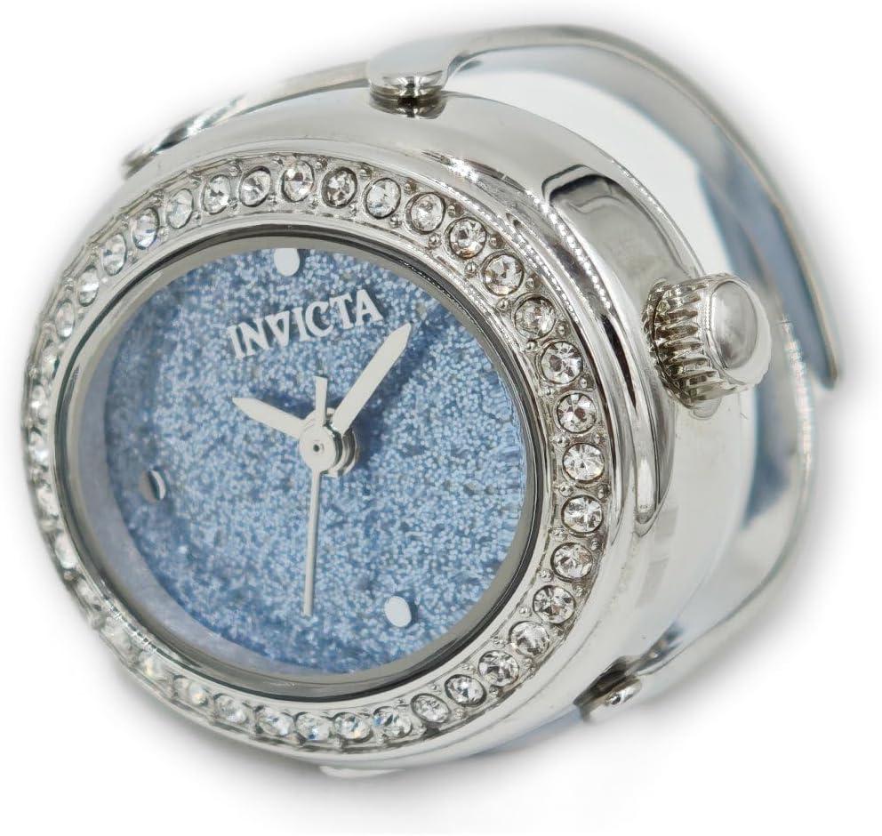 image:imageInvicta Mini Lady Ring 24mm Stainless Steel Steel Blue dial PC11 Quartz