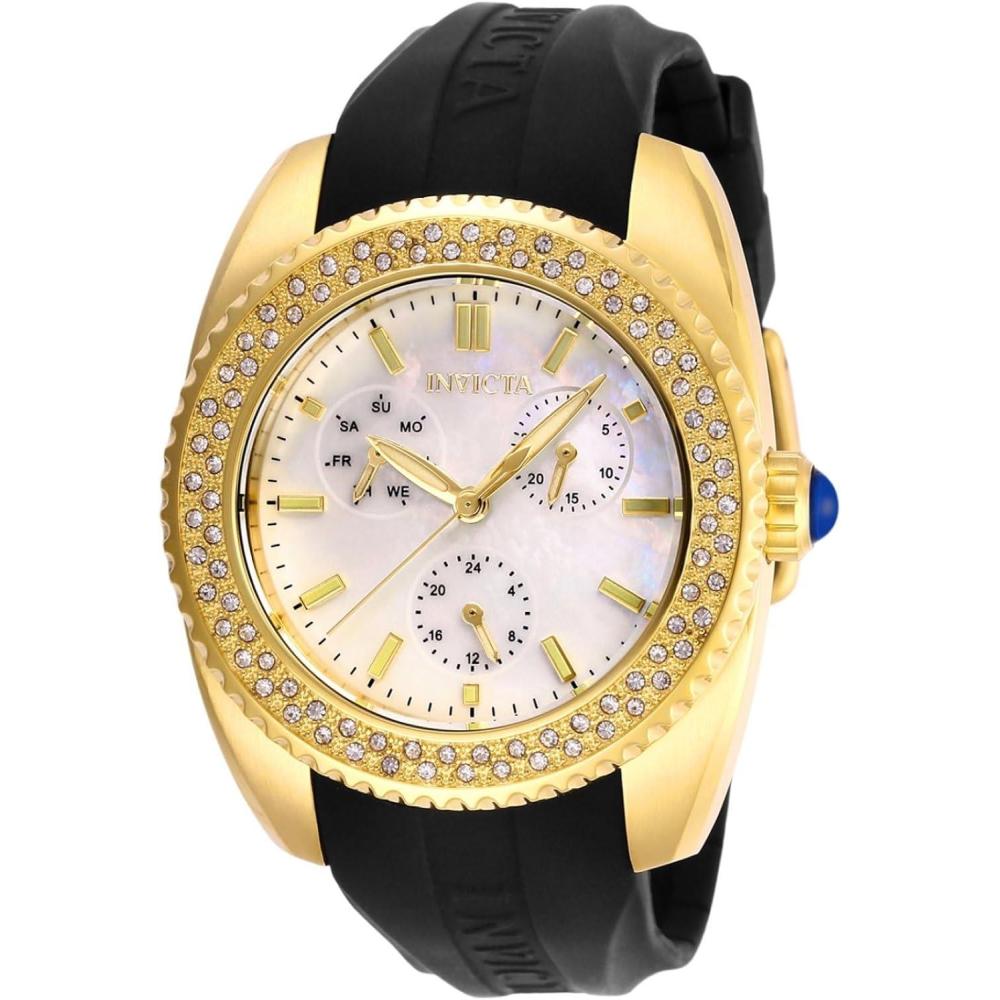image:imageInvicta Lady Angel Quartz Watch Black 28489