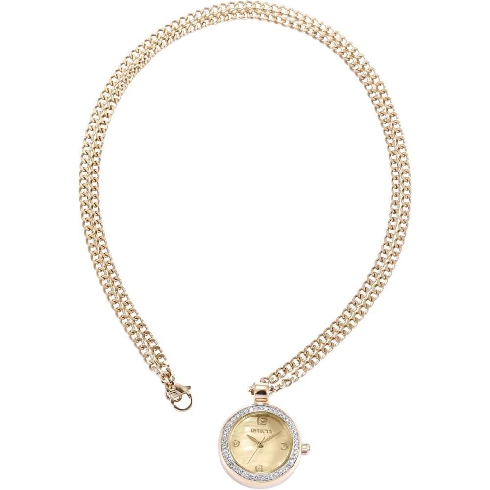 image:imageInvicta Mini Lady 225mm Stainless Steel Gold Gold dial PC21J Quartz