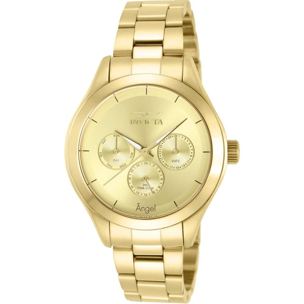 image:imageInvicta Womens Angel Dial Stainless Steel WatcGold