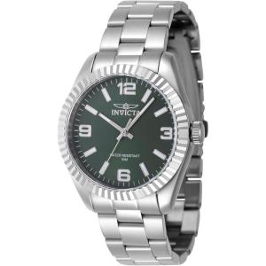 Invicta Specialty Lady 36mm Stainless Steel Steel Green dial PC21 Quartz
