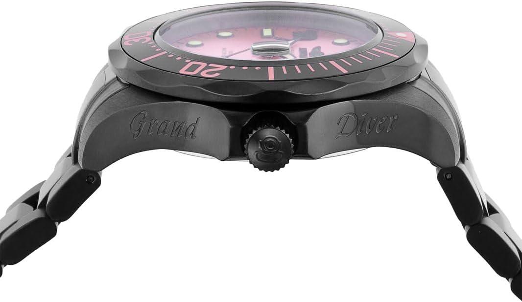 image:imageInvicta Pro Diver Automatic Pink Dial Mens Watch 47187