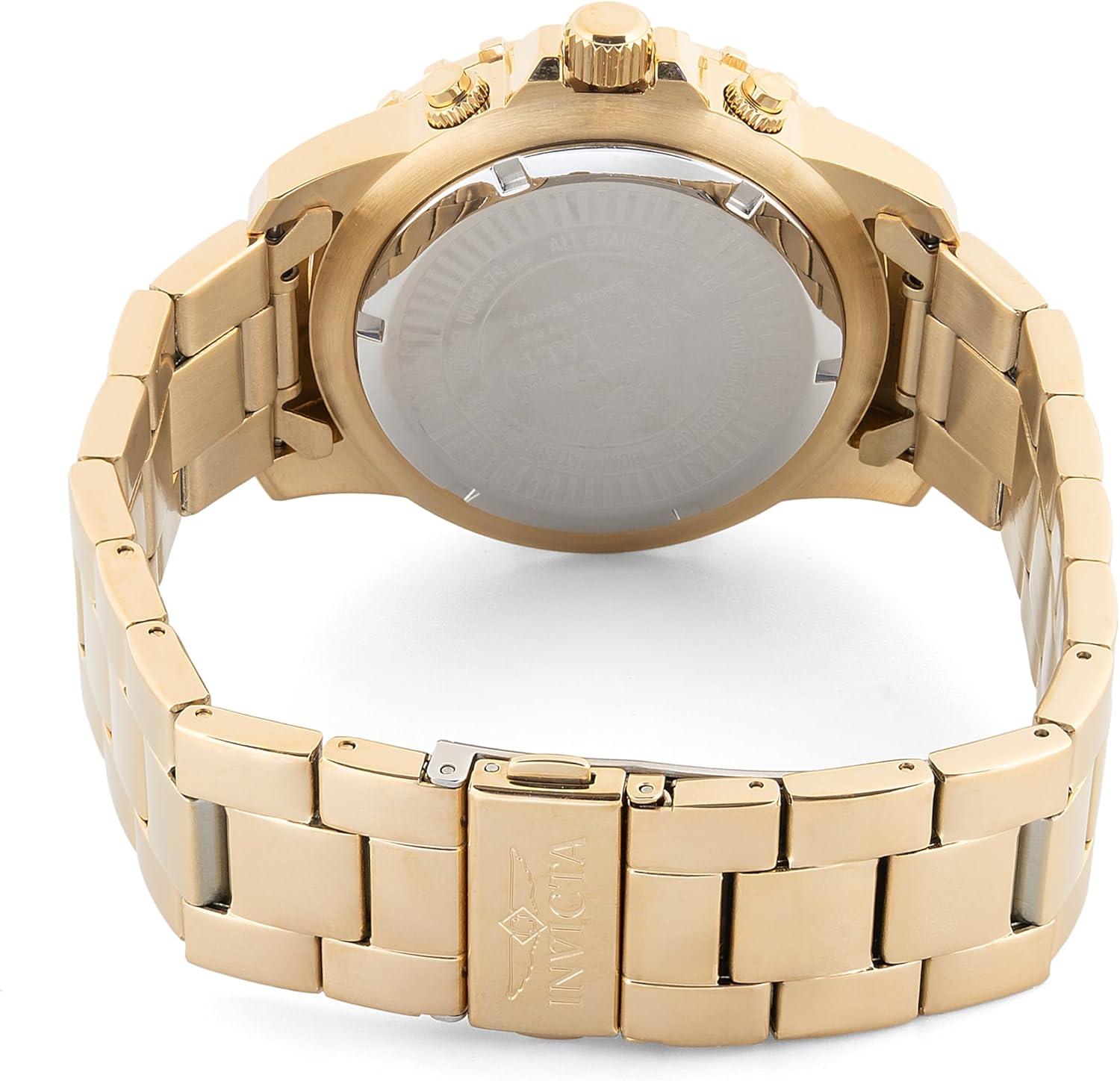 image:imageInvicta Pro Diver Men 43mm Stainless Steel Gold Gold dial PC32 Quartz