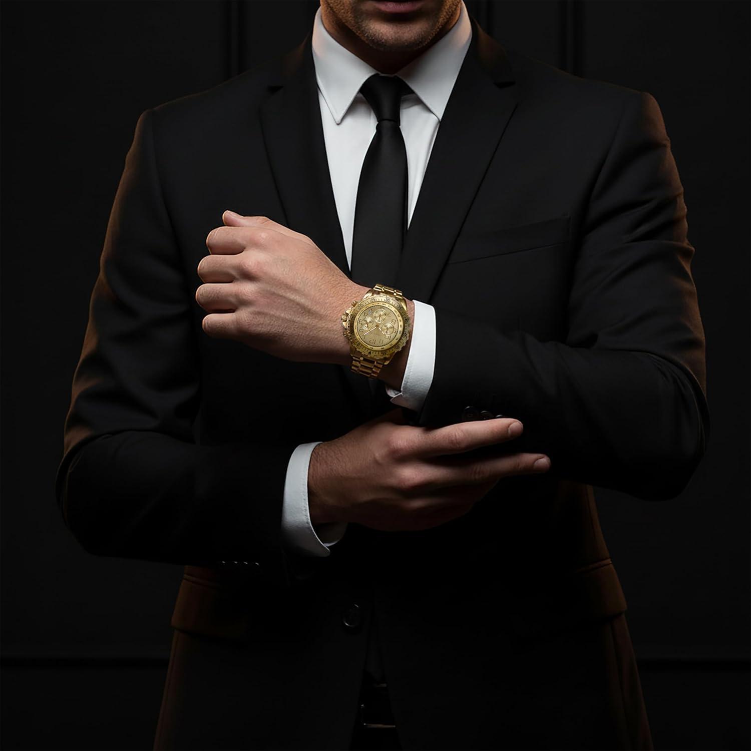 image:imageInvicta Pro Diver Men 43mm Stainless Steel Gold Gold dial PC32 Quartz