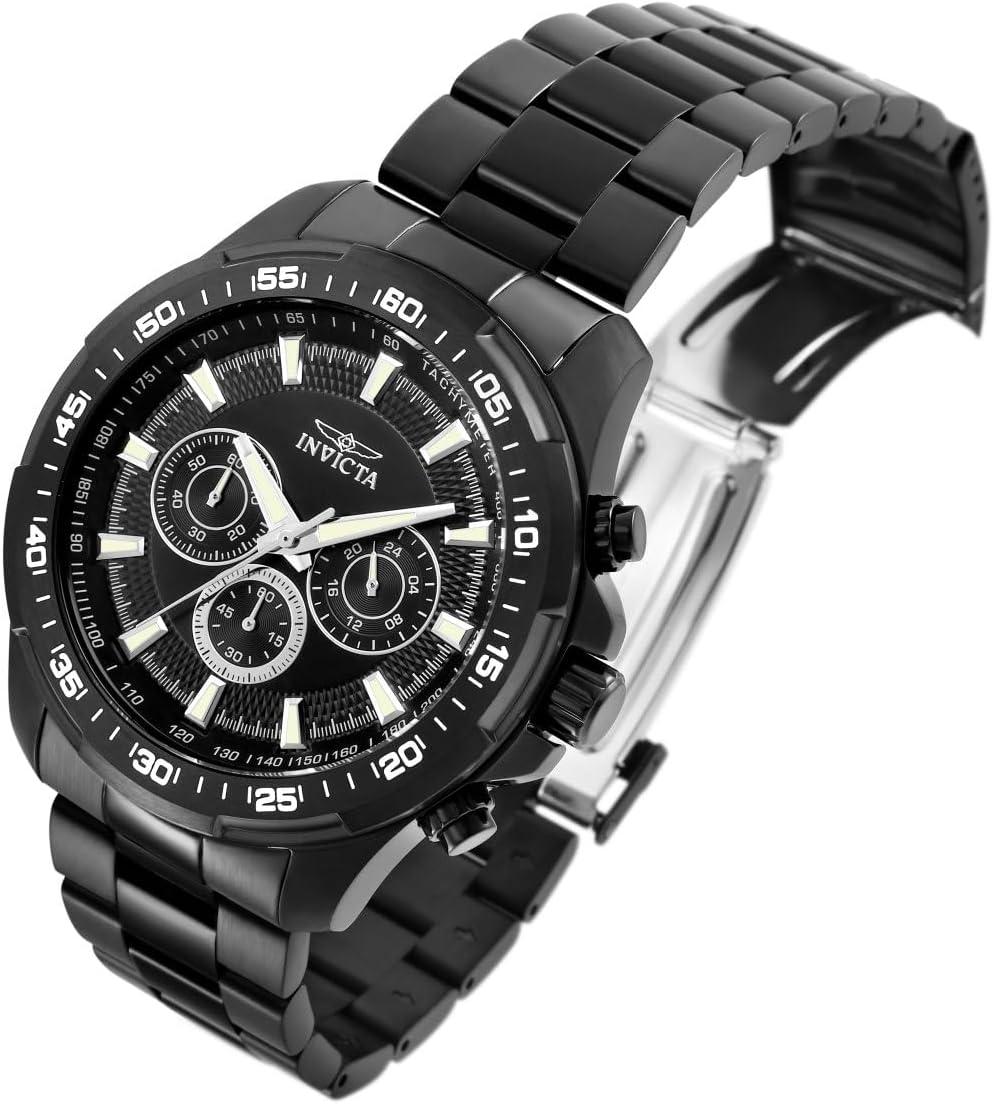image:imageInvicta Speedway Edelstahl Herren Quarzuhrwerk 48mmBlack