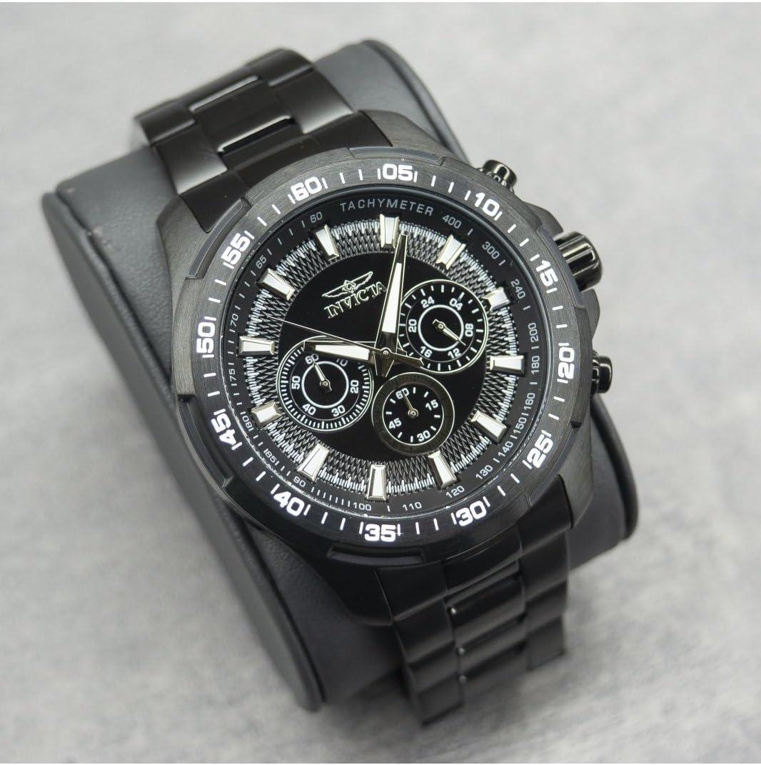image:imageInvicta Speedway Edelstahl Herren Quarzuhrwerk 48mmBlack