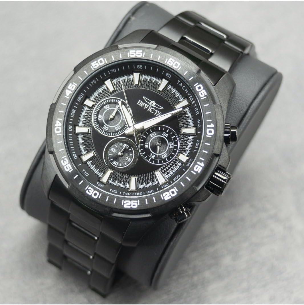 image:imageInvicta Speedway Edelstahl Herren Quarzuhrwerk 48mmBlack