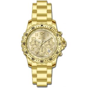 Invicta Pro Diver Men 43mm Stainless Steel Gold Gold dial PC32 Quartz