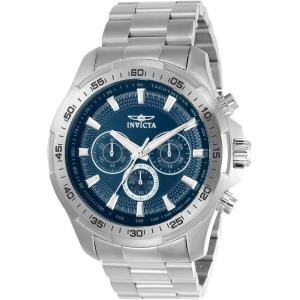 Invicta Speedway Edelstahl Herren Quarzuhrwerk – 48mm(Stainless Steel)