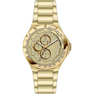Invicta Aviator Men 44mm Stainless Steel Gold Gold dial VH67 Quartz