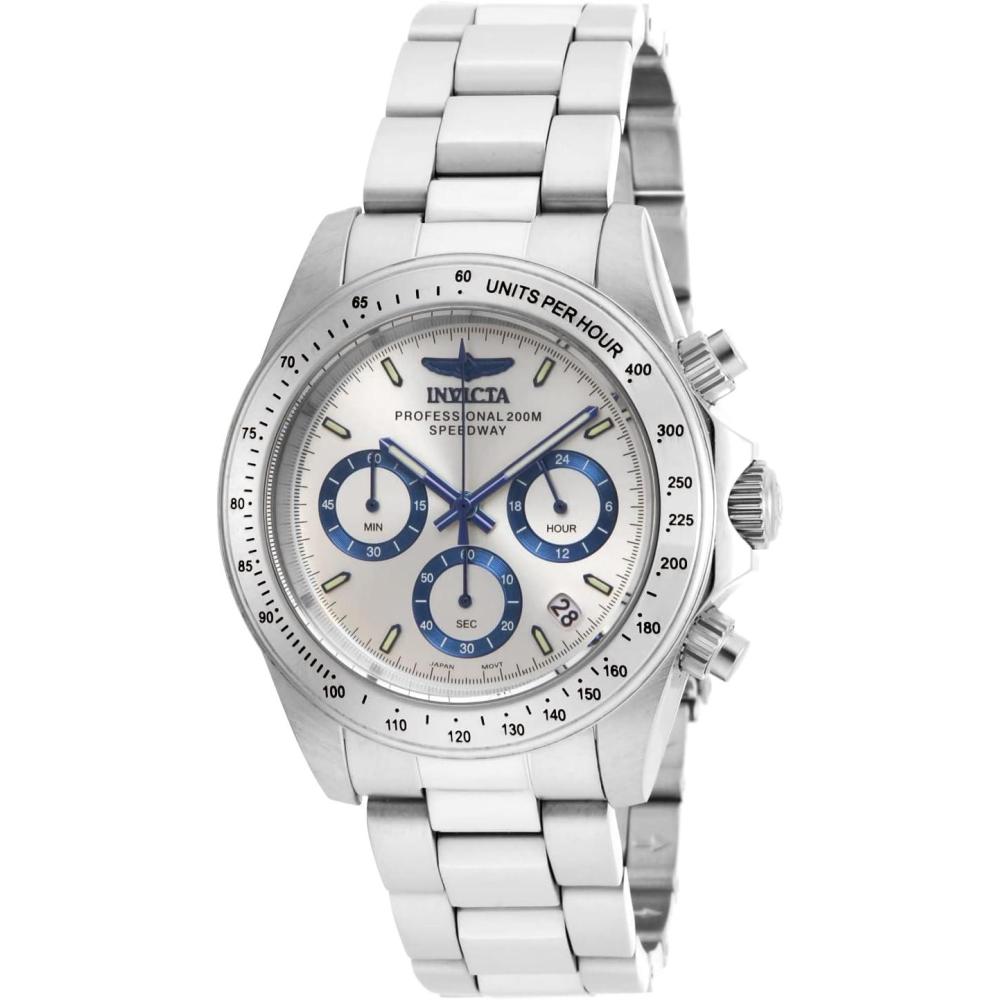 image:imageInvicta Mens Speedway Quartz Silver Watch Model 17311
