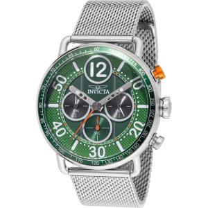 Invicta Speedway Chronograph GMT Quartz Green Dial Men’s Watch 49373