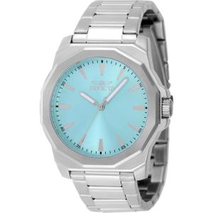 Invicta Speedway Men 42mm Stainless Steel Steel Light Blue dial PC21J Quartz
