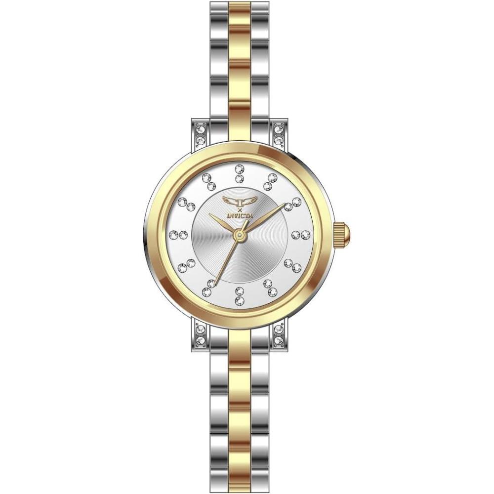 image:imageInvicta Angel Lady 25mm Metal Gold Steel White dial PC21S Quartz