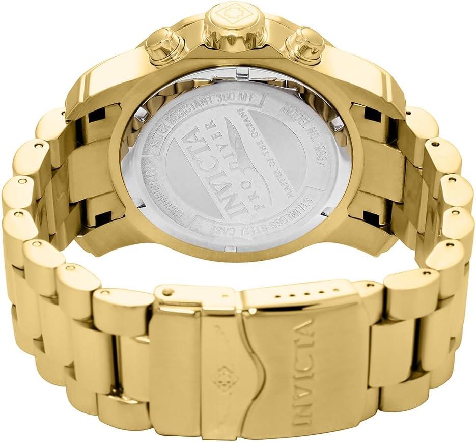 image:imageInvicta Mens 19836SYB Pro Diver Analog Display Swiss Quartz SilverTone Watch19837