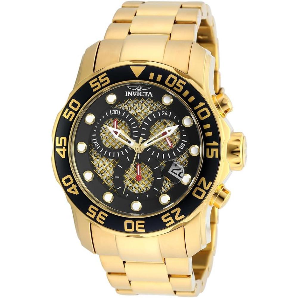 image:imageInvicta Mens 19836SYB Pro Diver Analog Display Swiss Quartz SilverTone Watch19837