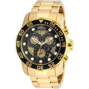 Invicta Men’s 19836SYB Pro Diver Analog Display Swiss Quartz Silver-Tone Watch(19837)