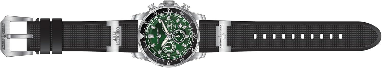image:imageInvicta Chase Durer Conquest Elite Men 4600mm Stainless Steel Aluminum Black Steel Green dial VD53 Quartz