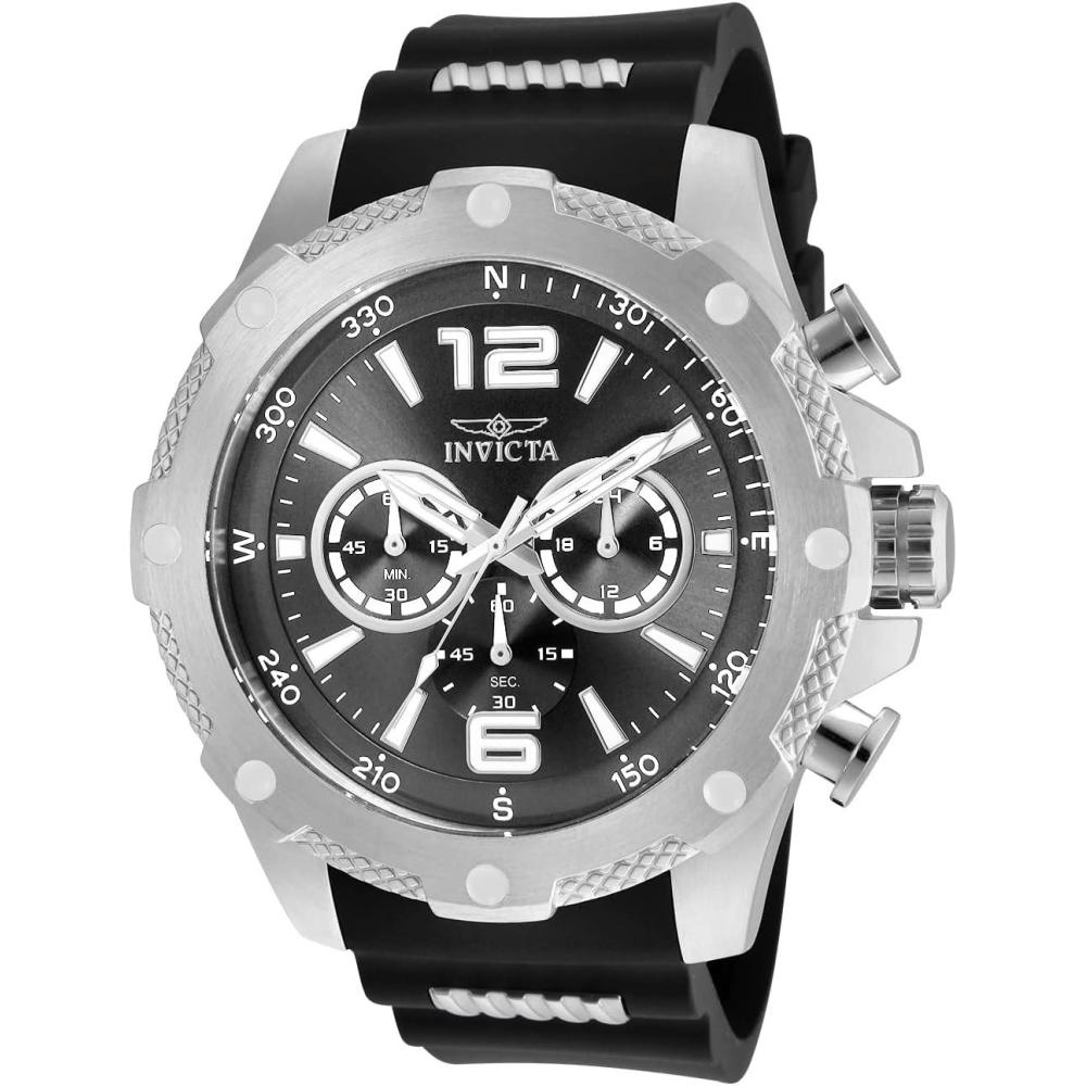 image:imageInvicta Mens WatchSteel Black