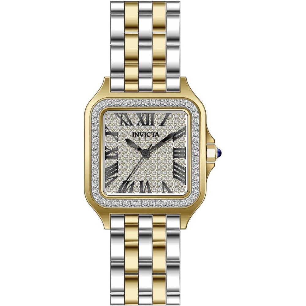 image:imageInvicta Angel Lady 28mm Stainless Steel Gold Silver dial PC21 Quartz