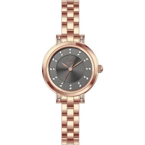 Invicta Angel Lady 25mm Metal Rose Gold Charcoal dial PC21S Quartz
