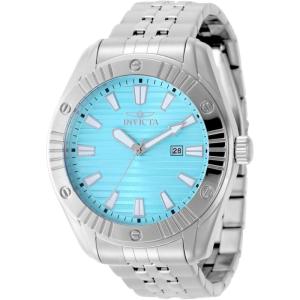 Invicta Angel Lady 47.5mm Stainless Steel Steel Tiffany Blue dial PC32 Quartz