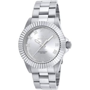 Invicta Men’s 16736 Pro Diver Analog Display Swiss Quartz Silver Watch