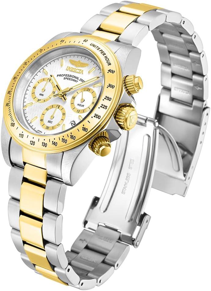 image:imageInvicta Mens Speedway Collection Stainless Steel WatchTwoTone